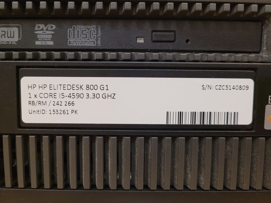 Komputer HP | i5-4570 | 16GB | 240GB | GTX1050Ti 4GB | Win 10