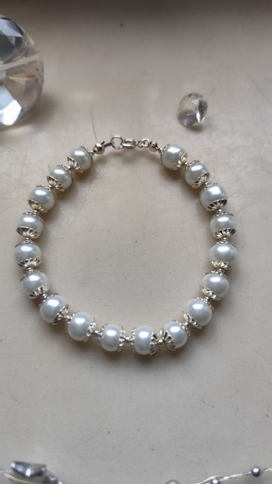 Perły - bransoletka damska HandMade