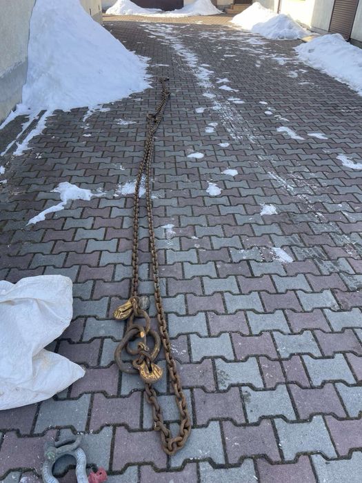 Цепи стропи для переміщення вантажу до 30 тон