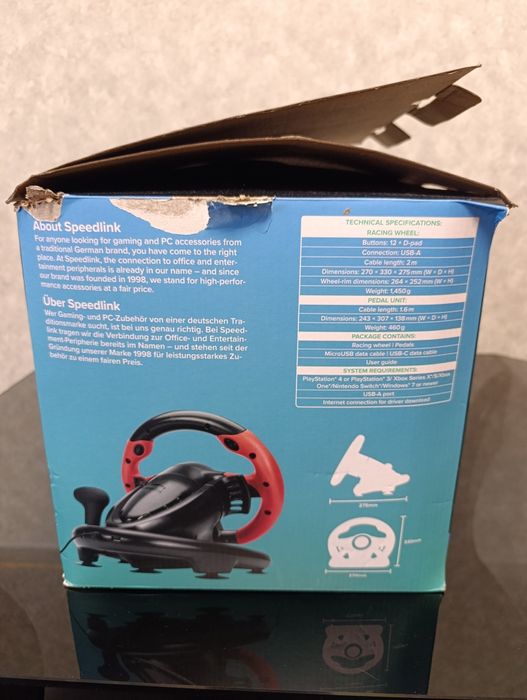 Продам игровой руль с педалями TRAILBLAZER