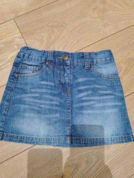 Spódniczka jeansowa rozm 128