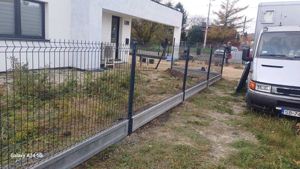 Ogrodzenie panelowe 3d