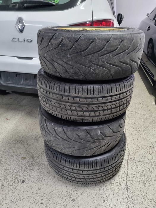 Jantes + pnues semi slick