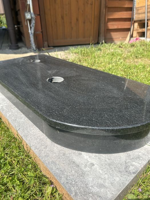 Granitowy Blat pod zlew gotowy zalozenia Okazia