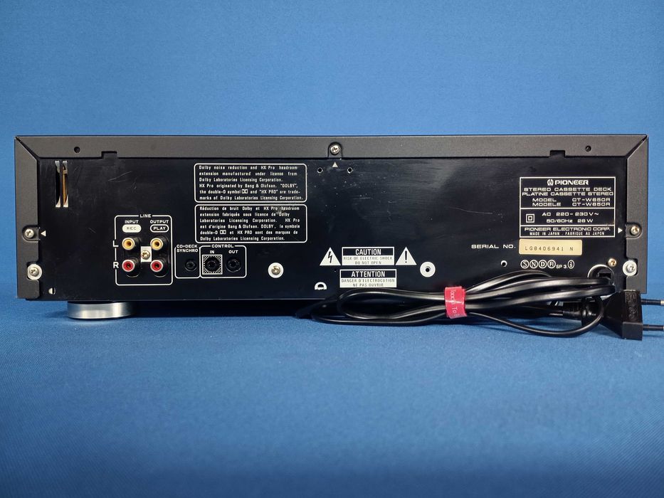 deck cassetes PIONEER CT-W650R