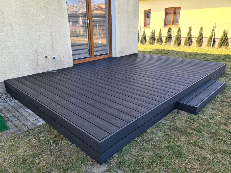 Deska  tarasowa kompozytowa  drewno naturalne.19,00 netto/mb PROMOCJA