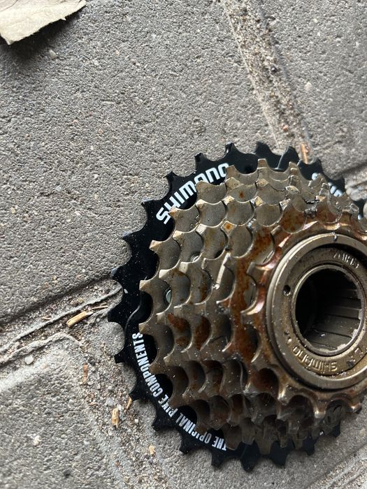 Wolnobieg rowerowy shimano 7