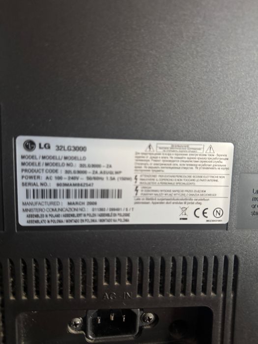 Televisão LG 32 polegadas