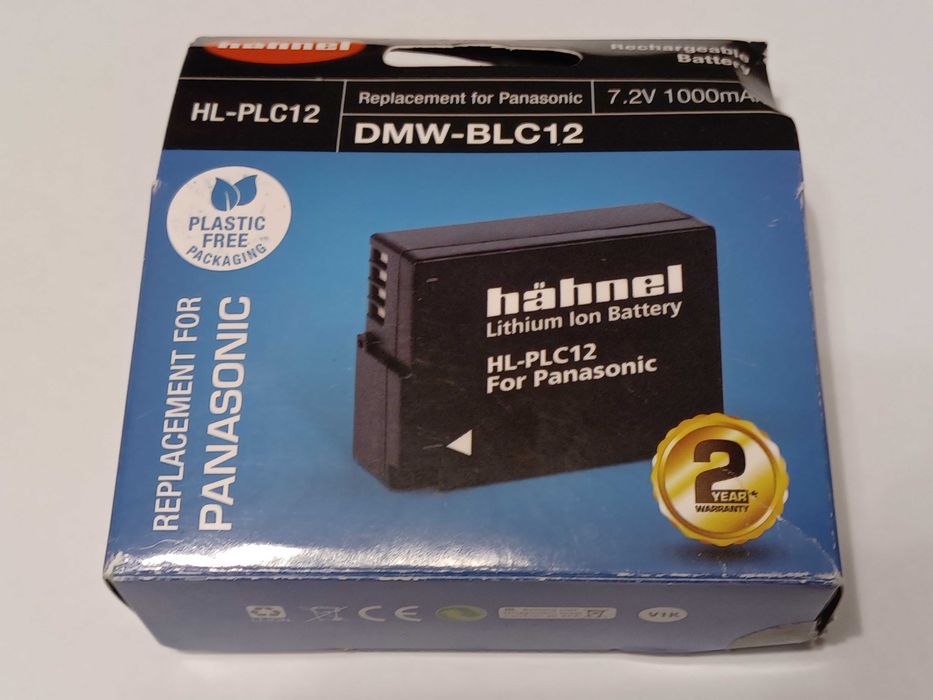 Akumulator do LUMIX DMC-G80 zamiennik DMW-BLC12 firmy Hahnel