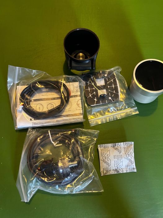 Manómetro Pressão de Óleo 52mm 7cores com aviso de pico ( Novo )