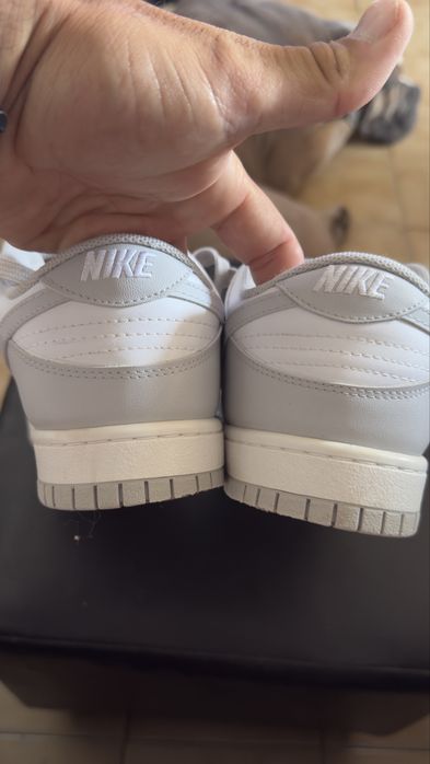 Nike Dunk Low Cinza/Branco