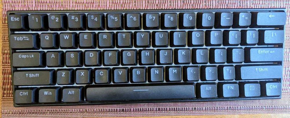 Клавіатура Anne Pro 2, Gateron G Pro Blue, Бездротова, 60%