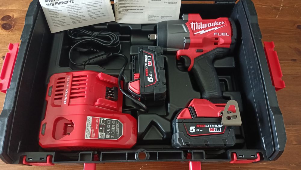 Milwaukee 1/2 zestaw dokrętaka ORYGINALNY