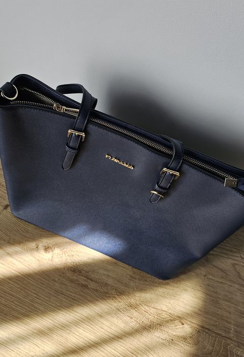 Torebka A4 Flora&co granatowa