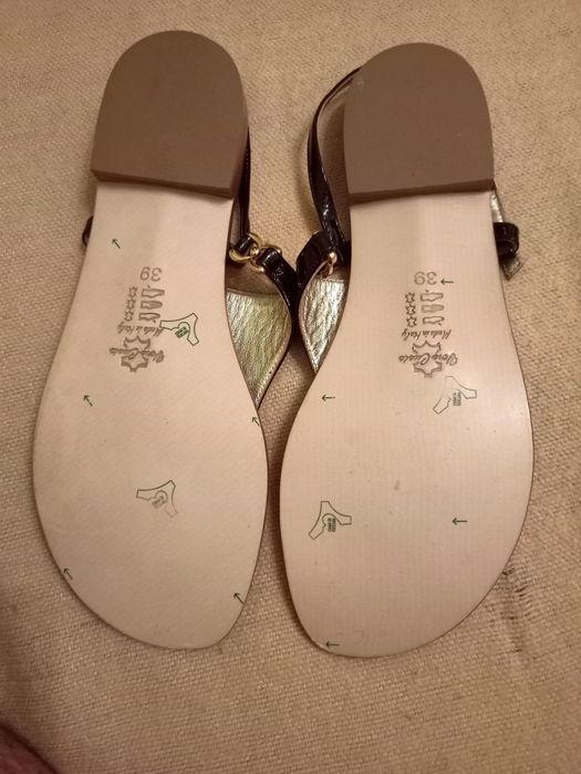 NOWE Sandały firmy VERO CEUOIO made in italy roz. eu 39 warto!!