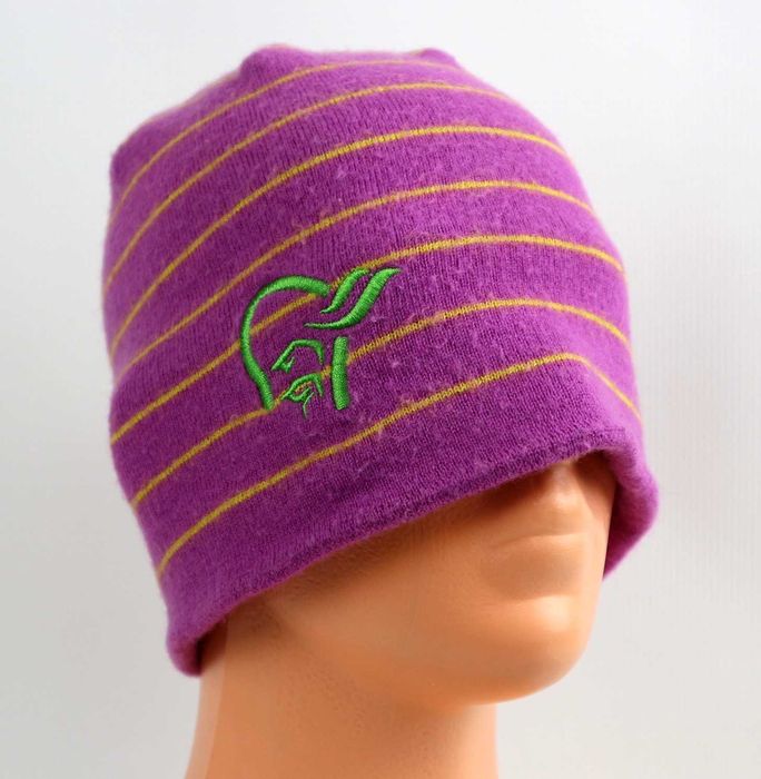 Norrona /29 Thin Striped czapka turystyczna 100% merino wool