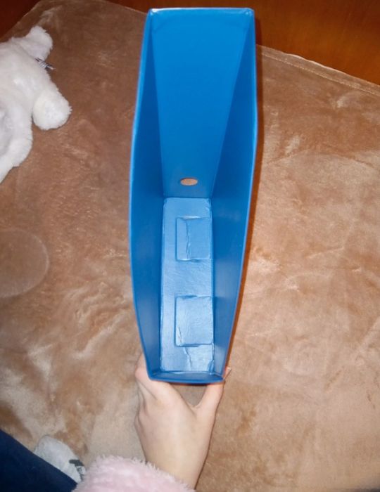 Porta dossier documentos azul marinho Bantex Denmark 4010