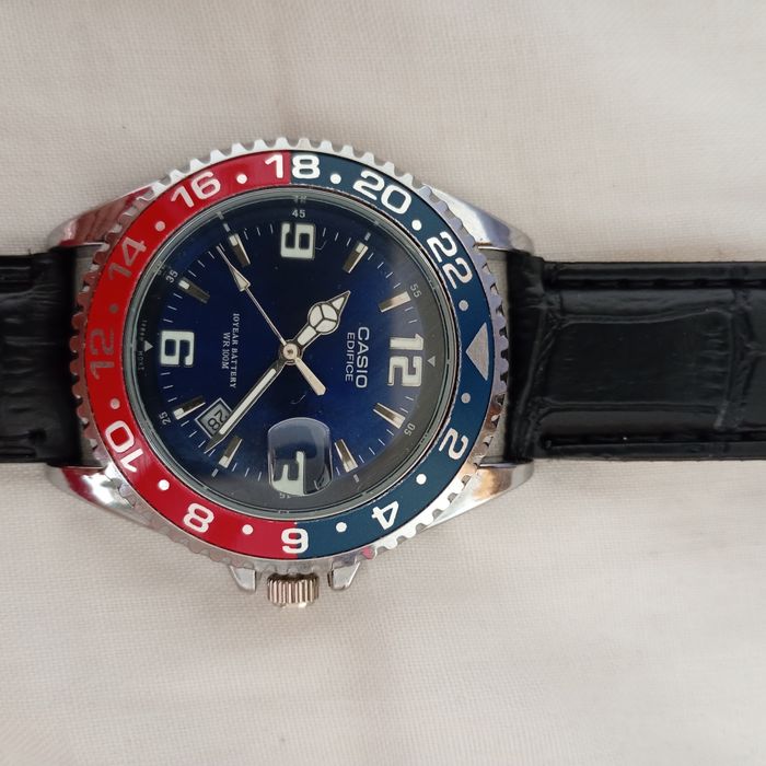 Casio Edifice Pepsi маряж механізм оригінал