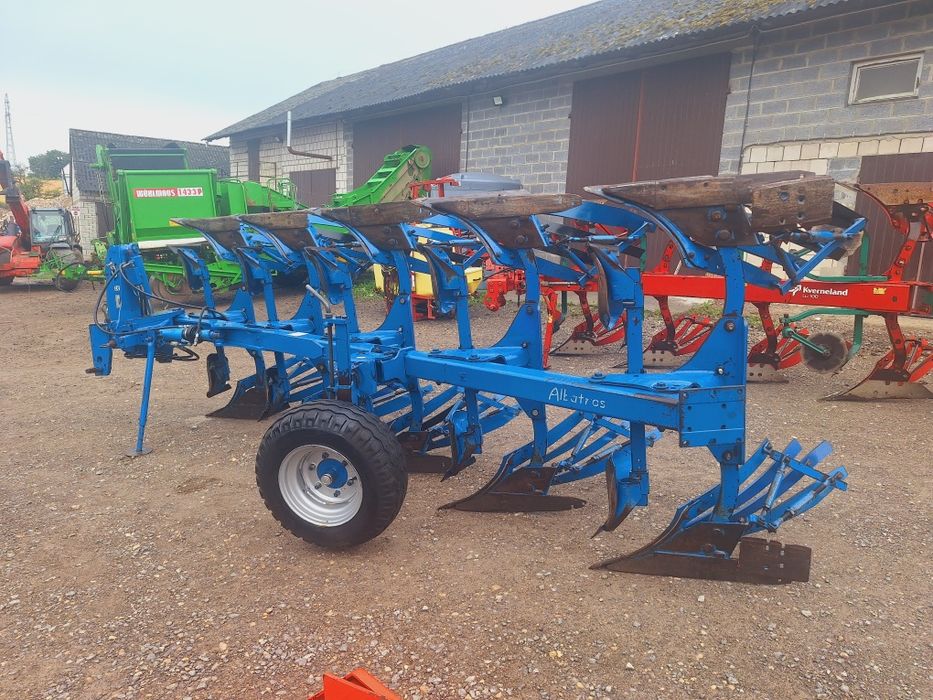 Pług 5 skibowy obrotowy Rabe Albatros ażurowy stan bdb  nie Lemken Kuhn