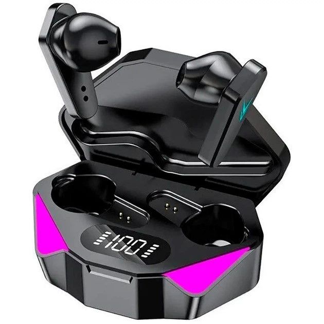 Беспроводные геймерские наушники TWS X15 / наушники для телефона