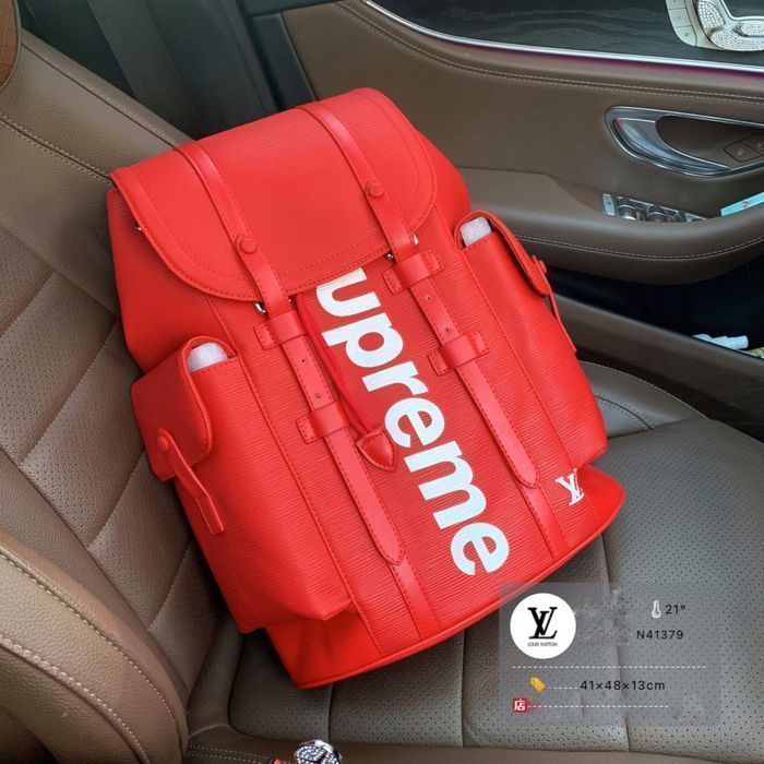 Louis Vuitton x Supreme Christopher рюкзак портфель мужской оригинал