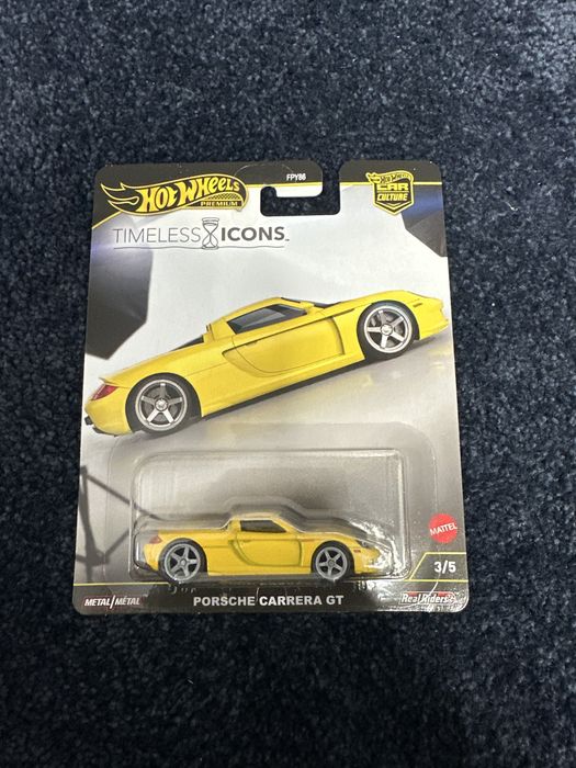 Hot wheels premium porsche carrera gt timeless icons