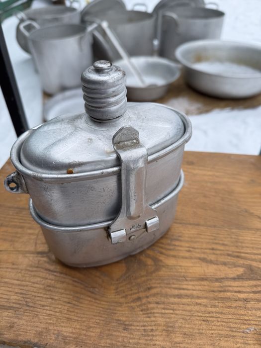 Котелок фляга алюминий