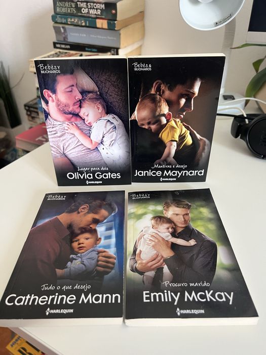 Livros harlequin de bolso (1€ cada)