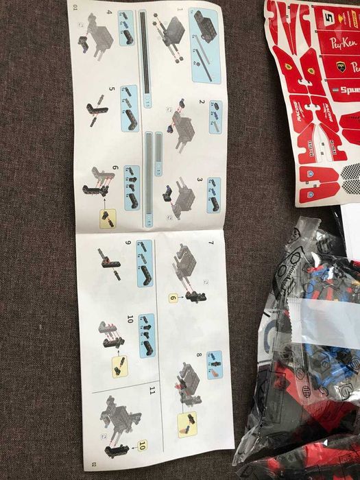 Конструктор Гоночний автомобіль,Формула 1,хорош подарунок на Новий рік