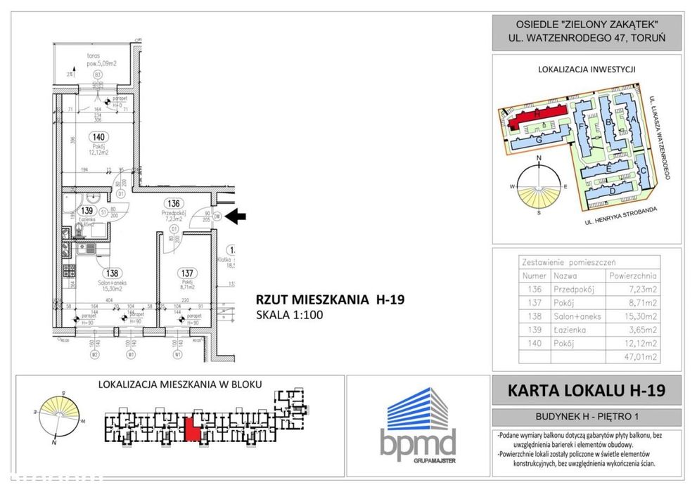 Mieszkanie – Toruń - Więcej