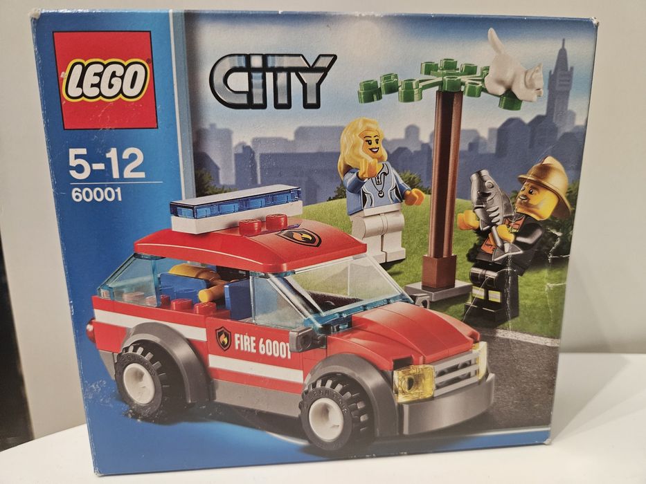 Lego city 60001 samochód komendanta straży pożarnej