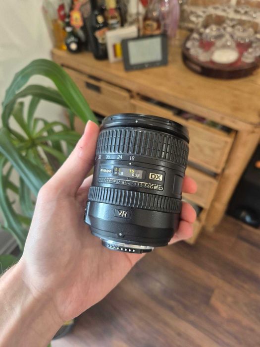 Nikon AF-S DX Nikkor 16–85mm f/3.5–5.6G ED VR | w pełni sprawny technicznie