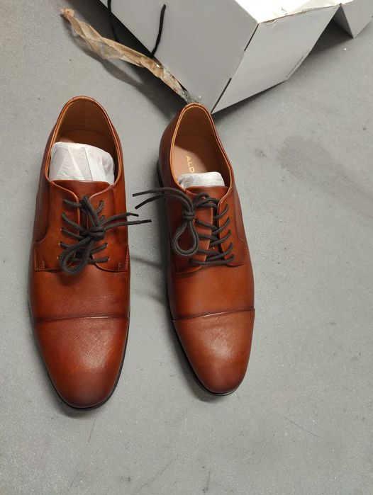 Buty Aldo Knaggs oksfordki koniakowe, rozmiar 45