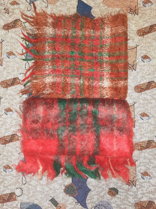 Советские шарфы мохеровые, комбинации, чулки и колготы