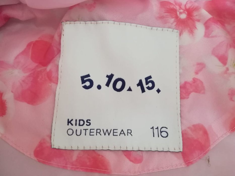 Kurtka dziewczęca zimowa