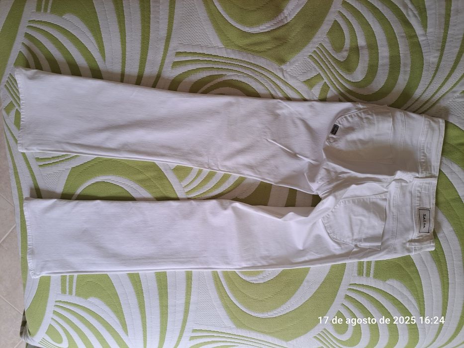 Calças Salsa Secret W27. Branco