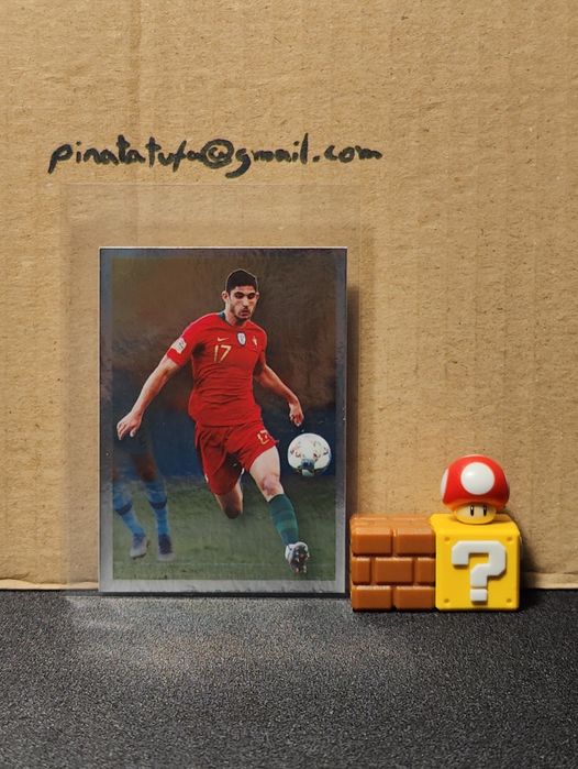 Cromo Promo Panini – Gonçalo Guedes | Fome de Vencer Portugal