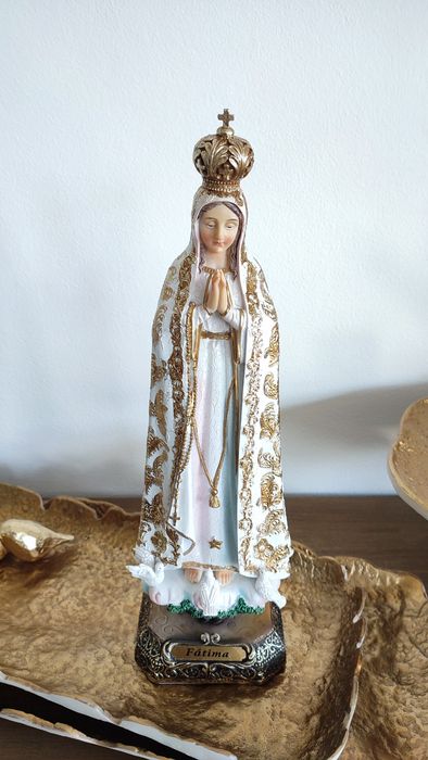 Estatueta / Nossa Senhora de Fátima - 43cm ( Novo )