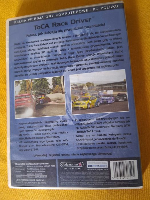 Gra PC Toca Race Driver - nowa eXtra Klasyka