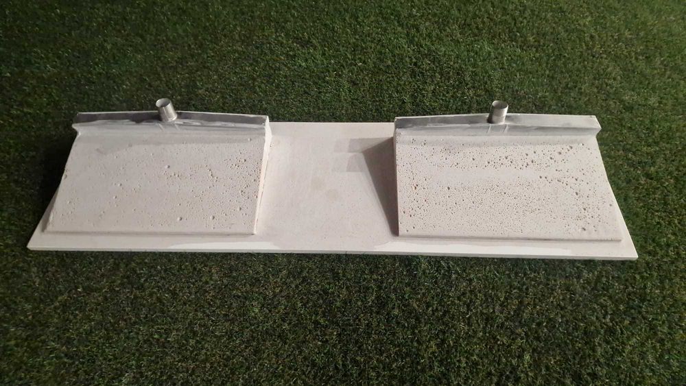 Rebaixa de preço - Lavatório duplo Carga Mineral - Novo