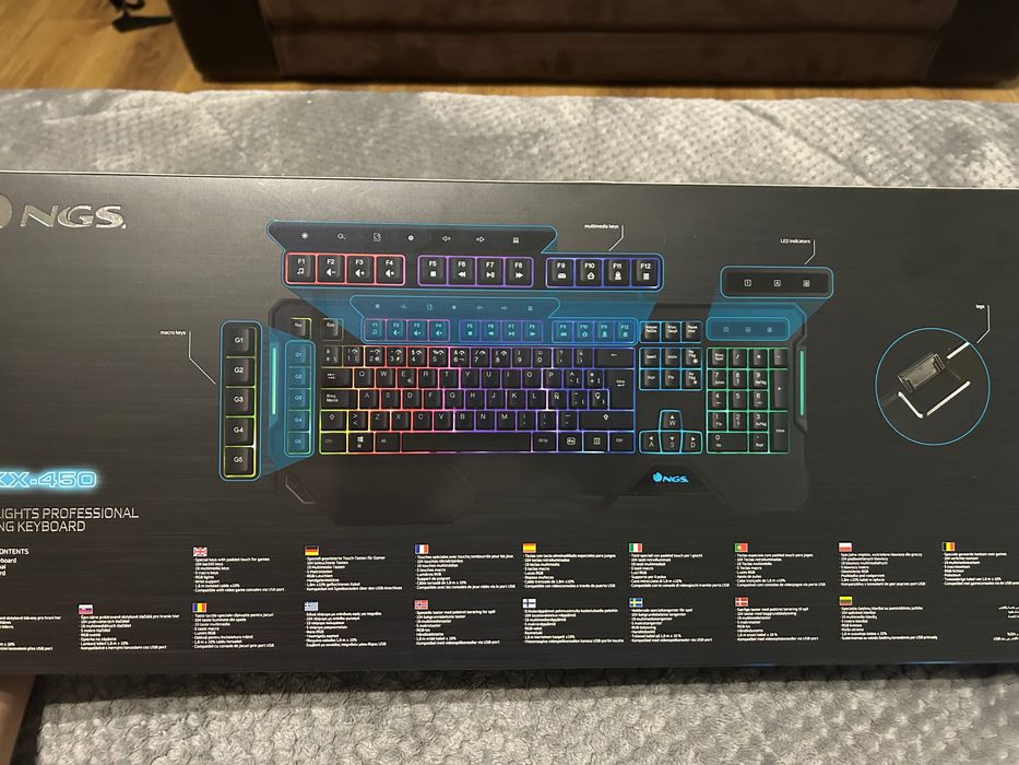 teclado+rato gaming ngs