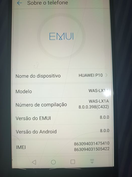 HUAWEI P10 lite bom estado