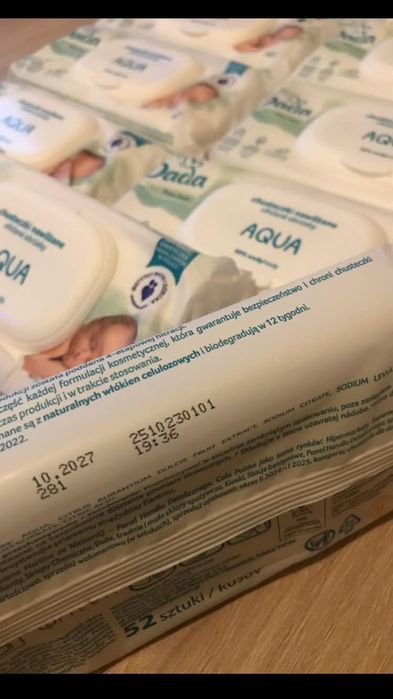 Aqua chusteczki Nawilżające