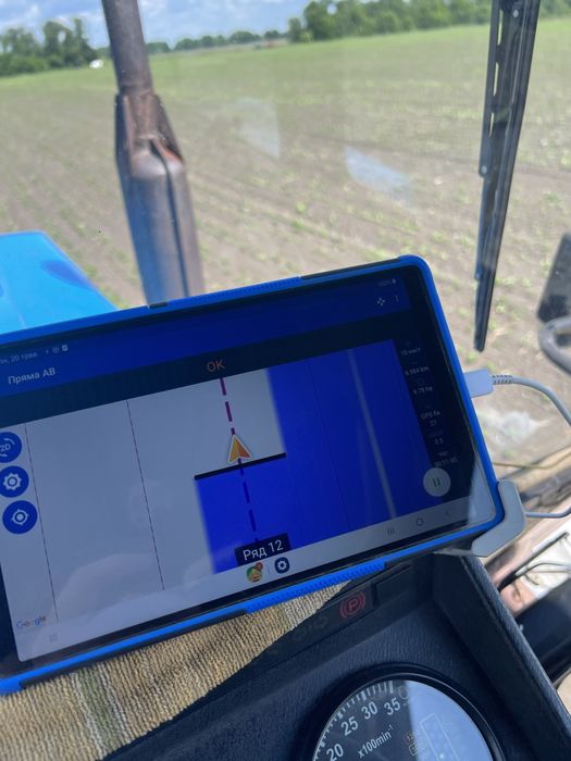 Агронавігатор geotrack RTK L1/L2 Система паралельного водіння