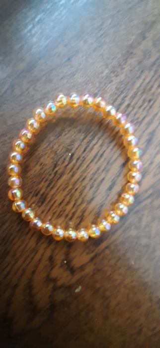 Bransoletka damska pomarańcz