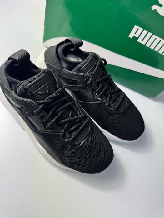 Nowe Sneakersy Buty PUMA BOG Sock Elemental czarne 35,5