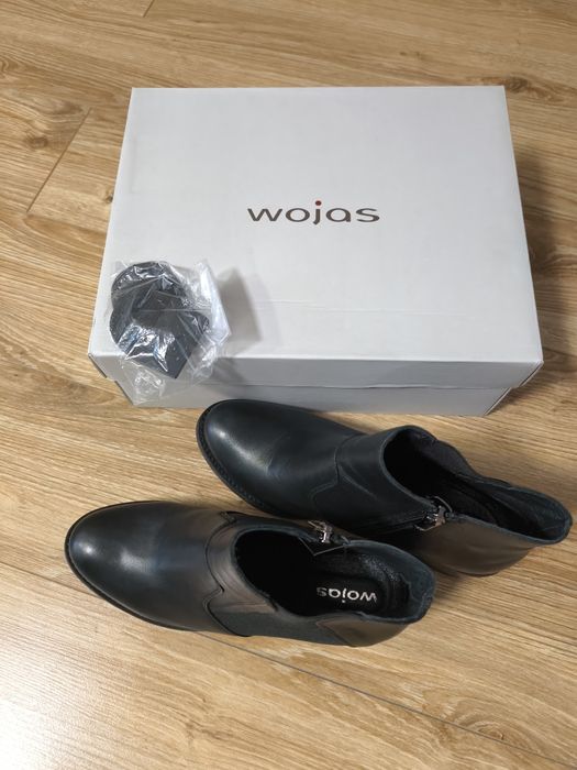 Botki damskie nowe Wojas