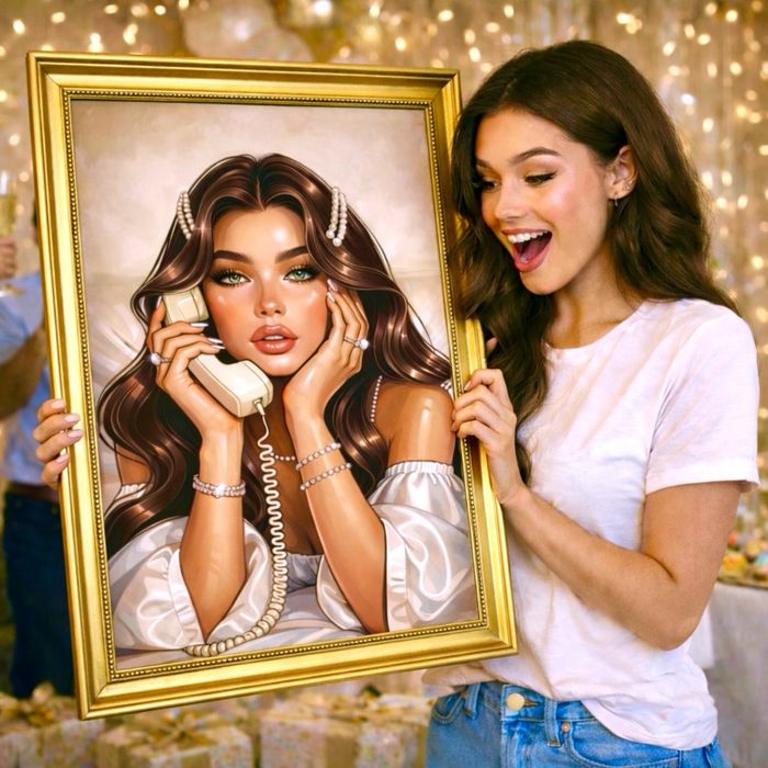 Digital art  портрети БЕЗКОШТОВНО