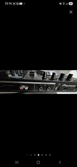 Pioneer ddj SR mais mesa de som e microfones