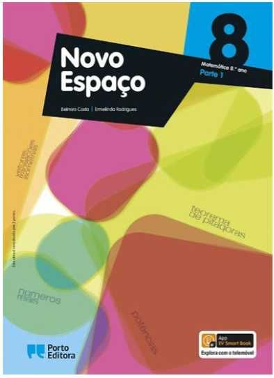 Manual + Caderno de Atividades  - Novo Espaço - Matemática - 8.º Ano